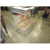 Image 2 : CAST IRON GARDEN BENCH
