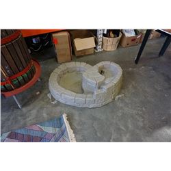 PLASTIC FOUNTAIN BASE