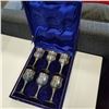 Image 1 : 6 SILVER PLATE GOBLETS