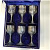 Image 2 : 6 SILVER PLATE GOBLETS