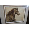 Image 2 : MODERN FRAMED HORSE PICTURE