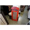 Image 1 : RED BRITISH TELEPHONE BOOTH MIRROR