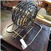 Image 1 : WOODEN BALL METAL BINGO ROLLER SET