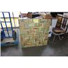Image 1 : NEW HAND CRAFTED WOODEN ARTISAN WALL ART, 38X38 INCHES, WHOLESALE IS $205 CURRENT RETAIL IS $309