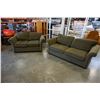 Image 1 : COUCH POTATOE UPHOLSTERED PILLOWBACK LOVE SEAT AND SOFA