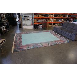 9FT x 12FT HAND KNOTTED TIBETAN WOOL RUG