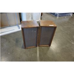 PAIR OF EMI DLS-529 VINTAGE SPEAKERS