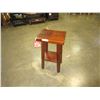 Image 1 : NEW 30" PINE BACKLESS RANCHER BAR STOOL MISSION STAIN - WHOLESALE PRICE $200, CURRENT RETAIL $300