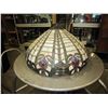 Image 2 : TIFFANY STYLE STAINED GLASS LAMP SHADE