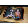 Image 2 : VINTAGE CANUCKS GARBAGE CAN AND ET SERVING TRAY
