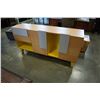 Image 1 : NEW MODERN TV CONSOLE, 2 DOOR, 1 DOOR 5FT LONG - RETAIL $1899