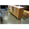 Image 2 : NEW MODERN TV CONSOLE, 2 DOOR, 1 DOOR 5FT LONG - RETAIL $1899