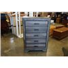 Image 1 : NEW WALTER FURNITURE RUSTIC WOOD LOOK 6 DRAWER HIGHBOY DRESSER