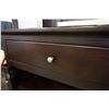 Image 8 : NEW SOLID MAPLE 72 INCH SERVER, MULLION GLASS DOORS, DOVETAILED DRAWERS, ACCURIDE DRAWER GLIDES, HIC