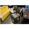 Image 2 : NEW PAIR OF ANTIQUE GREY LEATHER DININD CHAIRS W/ NAIL HEADS - WHOLESALE PRICE $250EA, CURRENT RETAI