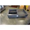 Image 1 : NEW GREY MODERN COFFEE TABLE - NO GLASS
