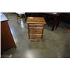 Image 2 : NEW SOLID PINE MONTANA 2 DRAWER AND TRAY NIGHSTAND 22WX18DX30H IN VINTAGE STAIN, DOVETAILED DRAWERS 
