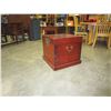 Image 2 : STORAGE TRUNK W/ BRASS FITTINGS