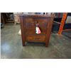 Image 2 : NEW SOLID PINE BRACKENDALE 3 DRAWER NIGHTSTAND, FITTED DRAWER BOXES, DOVETAILED, CHOCOLATE CHERRY ST