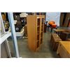 Image 2 : 2 DOOR MAPLE DISPLAY CABINET