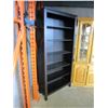 Image 1 : TALL ESPRESSO FINISH BOOKSHELF