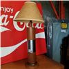 Image 1 : TEAK TABLE LAMP