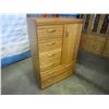 Image 1 : OAK GENTLEMANS CHEST