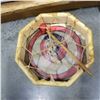 Image 2 : PAINTED HIDE DRUM