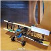 Image 1 : METAL BIPLANE