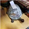Image 2 : 2 GLASS SHELL TURTLE LAMPS