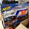 Image 2 : 2 NEW IN BOX NERF STRONGARM 6 DART SLAM FIRE ELITE W/ NEW KNAPSACK