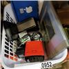 Image 2 : WHITE BASKET OF ELECTRONICS