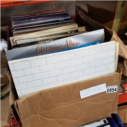 BOX OF RECORDS, PINK FLOYD, ACDC, ROLLING STONES, ROCK, AND OTHERS