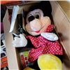 Image 2 : BOX OF MICKEY MOUSE AND FISHER PRICE TOYS