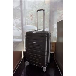 BLACK ROLLING HARDSIDE LUGGAGE