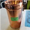 Image 2 : 2 CASED BAROMETERS AND COPPER RAIN GAUGE
