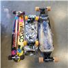 Image 1 : 2 LONGBOARDS AND SKATEBOARD