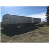 Image 2 : Merrit Lead Grain Trailer and Merrit Pup Grain Trailer with tarps