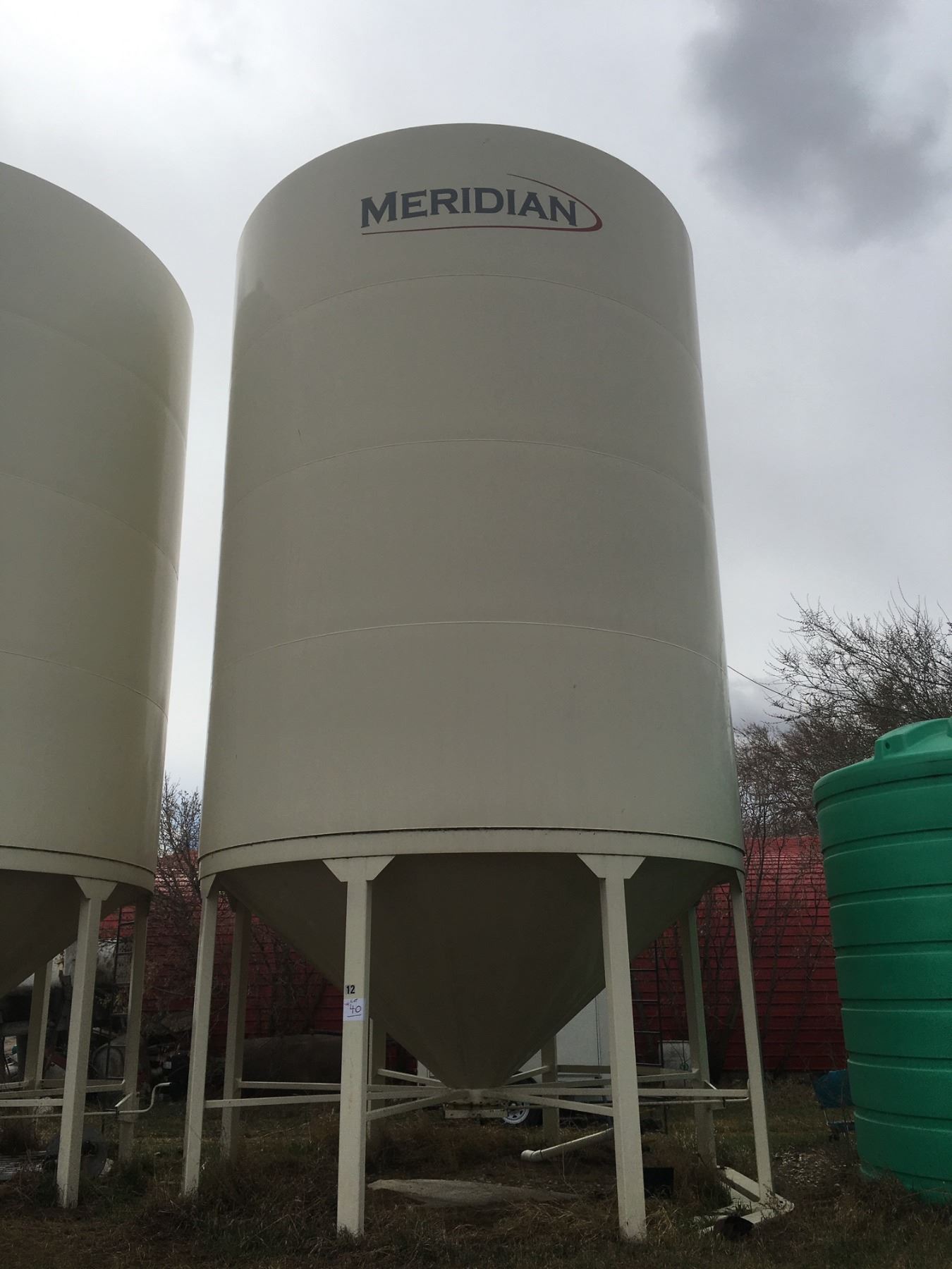 Meridian Epoxy Lined Fertilizer Hopper Bin, Model 1620EL