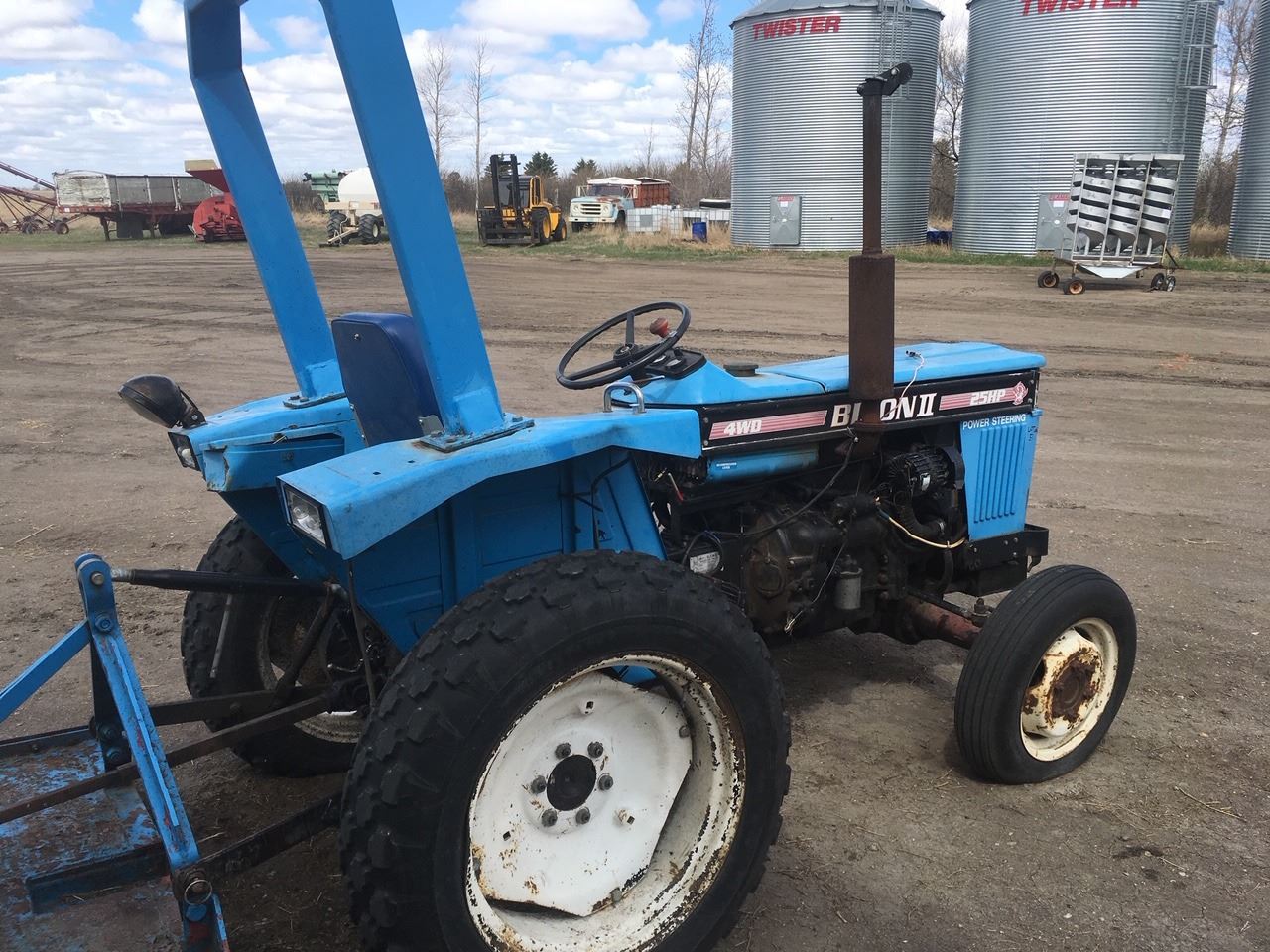 Bison II Utility Tractor, 25 HP Diesel with 42" Deck PTO Mower