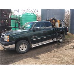 Chev Silverado 2500 Truck, 2003, Green, 510,611Km, Diesel, 4x4(runs well)