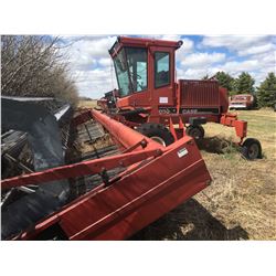 Case 6000 Swather with header, 1983, 3917 hrs, 36 ft, 4BPL Gas