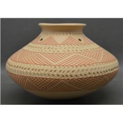 MATA ORTIZ POTTERY JAR (DORA QUEZADA)