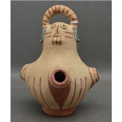 MARICOPA INDIAN POTTERY EFFIGY VASE