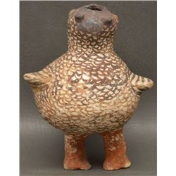 ZUNI INDIAN POTTERY OWL