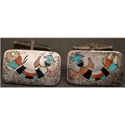ZUNI INDIAN CUFF LINKS