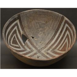 MIMBRES INDIAN POTTERY BOWL