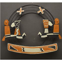 SOUTHWEST FOLK-ART PLAQUE