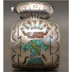NAVAJO INDIAN WATCH BRACELET