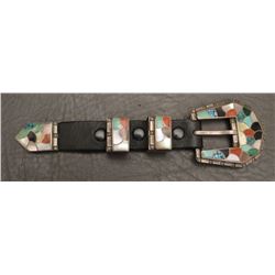 ZUNI INDIAN RANGER BUCKLE SET